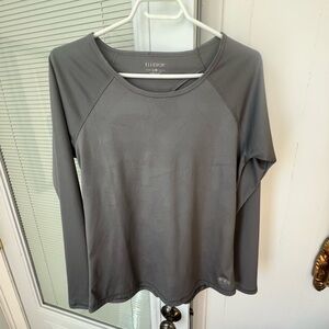 Elle Sport Charcoal Long Sleeve Tee